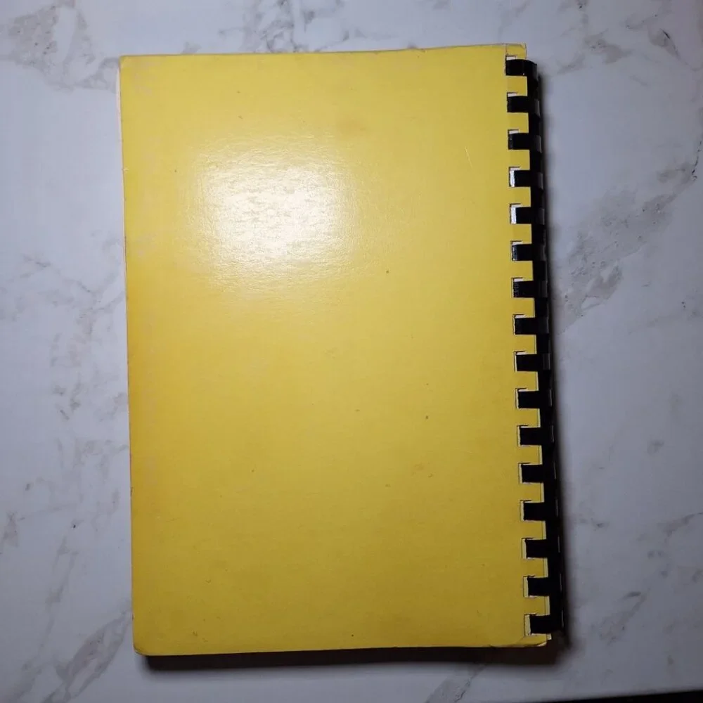 Bay Settlement Wisconsin Parish Cook Book Recipes Scratch Holy Cross Vintage 80s